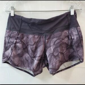 Lululemon running shorts -  Purple Women's size 4
